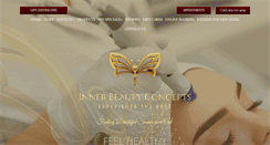 Desktop Screenshot of innerbeautyconcepts.com